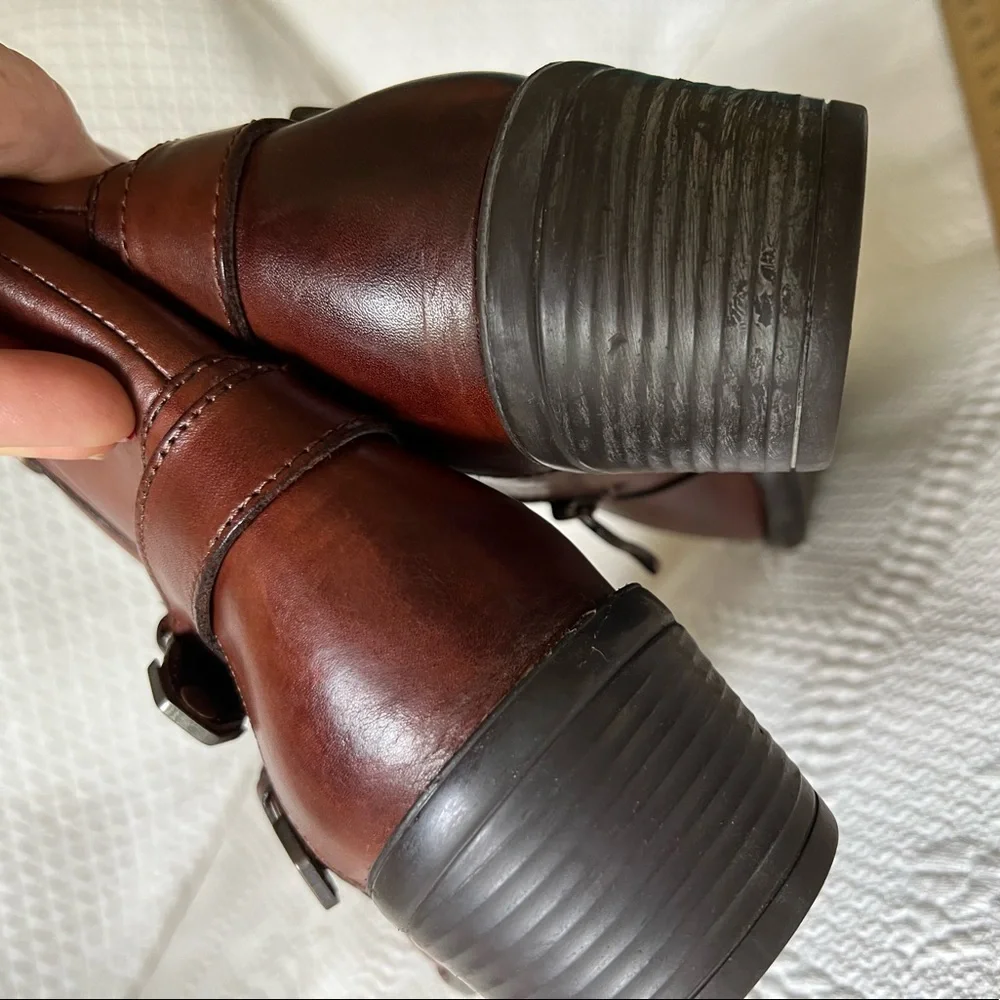 Bussola leather boots 10/40euro - Picture 8 of 13